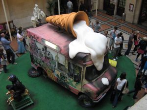 Banksy Ice Cream Van